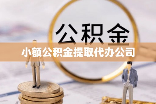 三重小额公积金提取代办公司